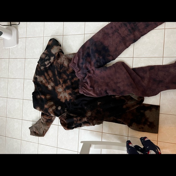 Acid wash tie dye bleach SET - Picture 3 of 3